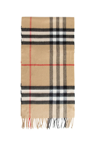  Signature Check Cashmere Scarf 