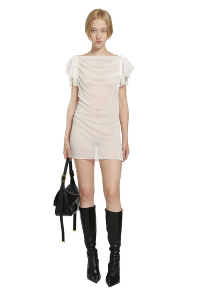  Angelic Wing'ed Shift Dress 