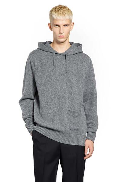  Hooded Knitted Sweater 