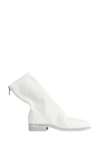  Back Zip Mid Boots 