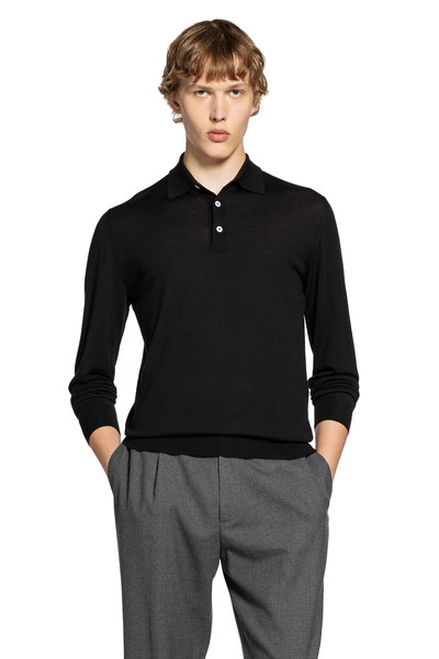  Long Sleeve Wool Polo 
