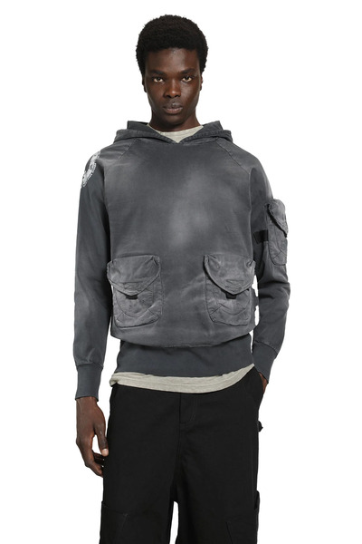  Tas Gabardina Washed Hooded Sweatshirt 