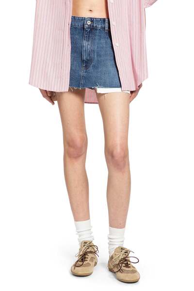  Denim Mini Skirt 