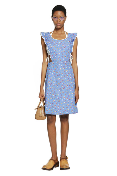  Poplin Pinafore Dress 