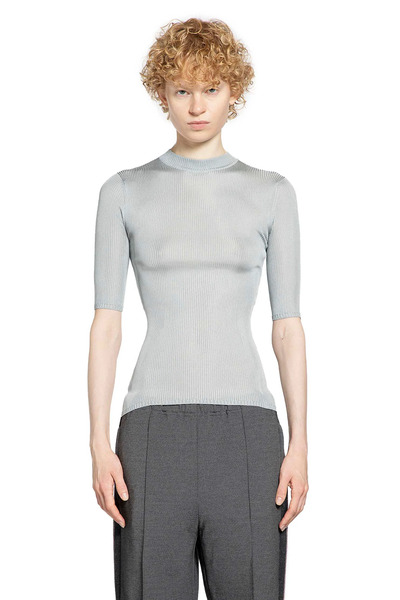  Rib Silk Top 