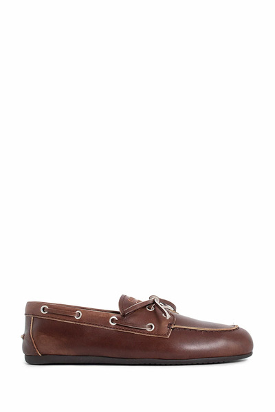  Unlined Bleached Leather Loafers 
