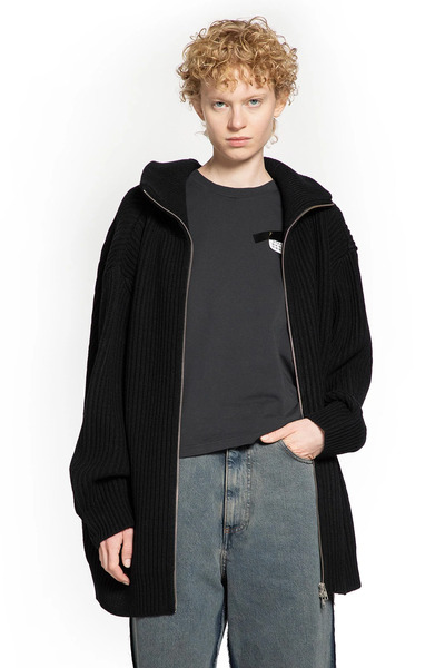  Wool Blend Oversized Cardigan 