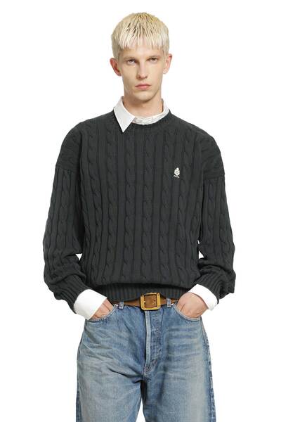  Cotton Crewneck Sweater 