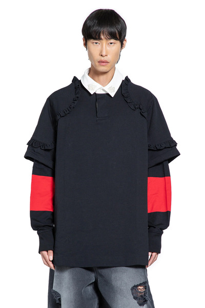  Layered Ruffle Rugby Shirt 