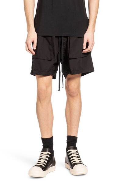  Cotton Canvas Drawstring Shorts 