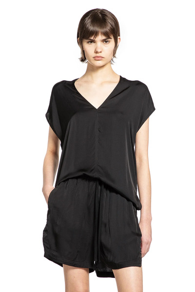 Sateen Look Shirt Blouse 