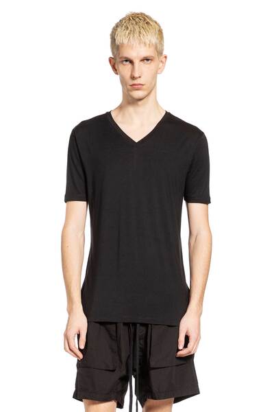  Stretch Modal Silk V-neck T-shirt 