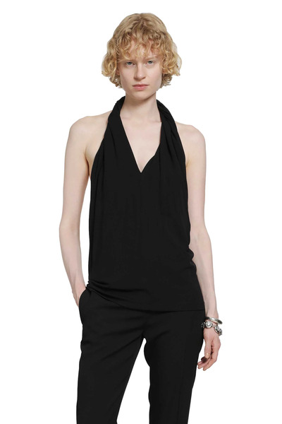  Twisted Jersey Halter Top 