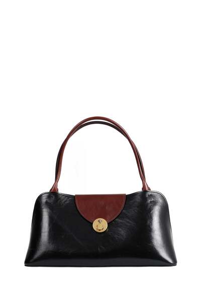  Vivian Leather East/west Shoulder Bag 