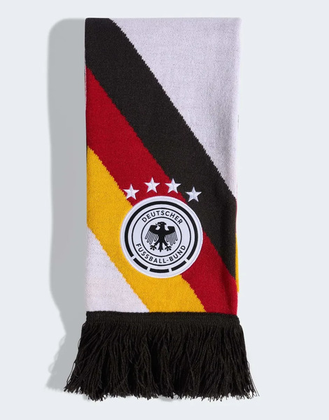  Adidas Performance Bufanda Blanca, Negra Y Multicolor Con Diseño De La Selección De Fútbol De Alemania De Adidas Performance-blanco 