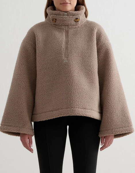  Aim'n Aim'n - Anorak Marrón Arcilla Afelpado-neutro 