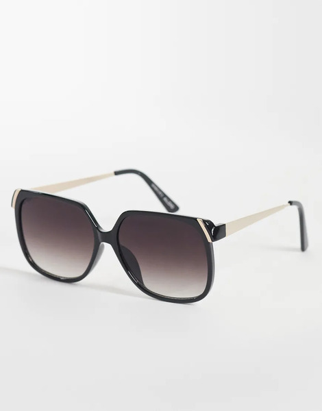  Aldo Gafas De Sol Negras Cuadradas Extragrandes Iviy De Aldo-negro 