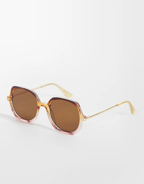  Aldo Aldo - Kylye - Gafas De Sol Beis Redondeadas Extragrandes-neutro 