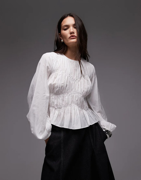  Allsaints Top Blanco Melani De Allsaints 