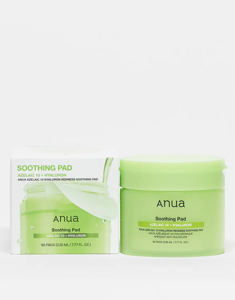  Anua Discos Calmantes Antirrojeces Con ácido Hialurónico Y ácido Azelaico Azelaic 10 + Hyaluron De 230 Ml De Anua-sin Color 