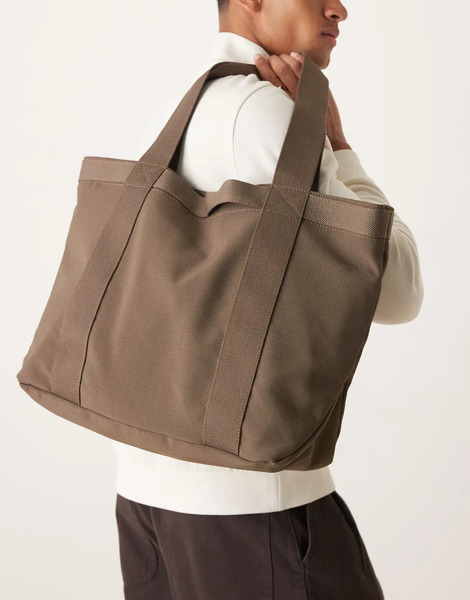  Asos Design Bolso Tote Marrón De Asos Design-verde 