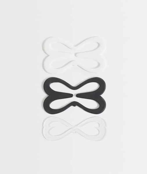  Asos Design Pack De 3 Clips Para Sujetadores De Color Blanco, Negro Y Transparente Para Crear Espalda De Nadadora De Asos Design-multicolor 