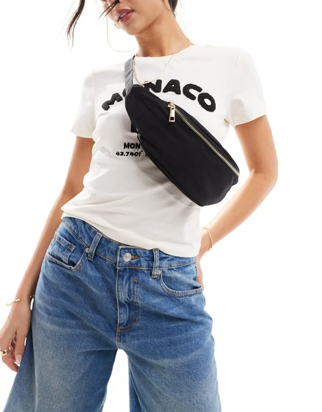  Asos Design Riñonera Negra De Asos Design-negro 