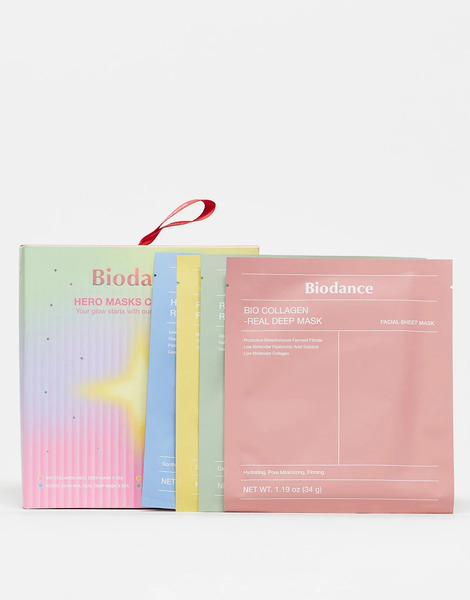  Biodance Pack De 6 Mascarillas Faciales Heros Real Deep Exclusivas De Biodance X Asos (ahorra Un 36%)-sin Color 