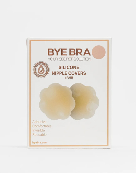  Bye Bra Cubrepezones Beis Claro De Silicona De Bye Bra-neutro 