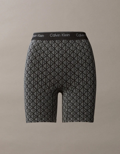  Calvin Klein Pantalones Cortos A Media Pierna Moldeadores Con Estampado Integral Shapewear De Calvin Klein-multicolor 