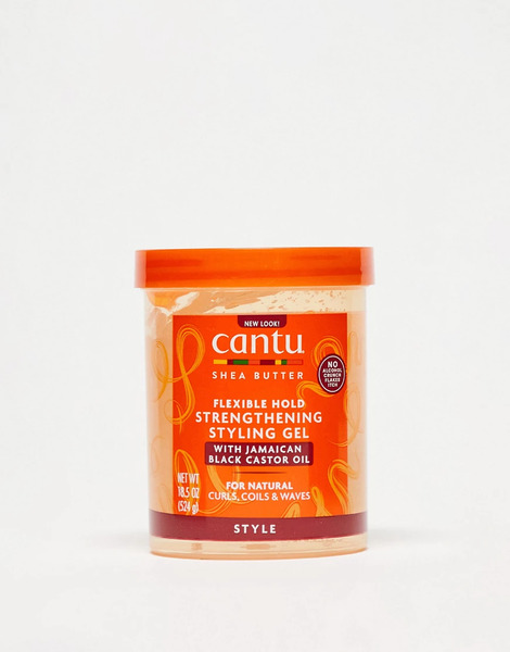  Cantu Gel Fortalecedor De Manteca De Carité Y Aceite De Ricino Negro Jamaicano De Fijación Máxima De Cantu-sin Color 