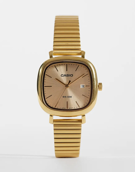  Casio Reloj Analógico Dorado De Acero Inoxidable Ltp-b166g-9avef De Casio 