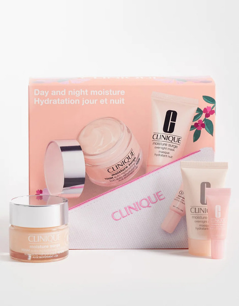  Clinique Clinique - Moisture Surge Day And Night - Set De Regalo Para El Cuidado De La Piel (ahorra Un 19%)-sin Color 