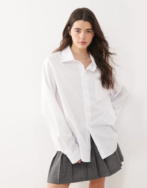  Collusion Camisa Extragrande En Blanco De Collusion 