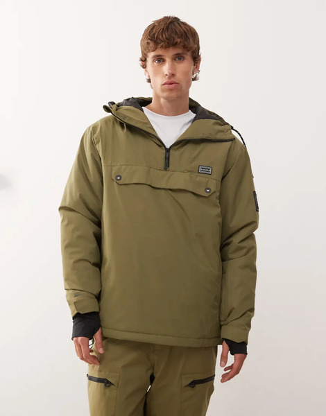  Dare 2b Chaqueta Verde Impermeable Sin Cierres Freeride De Dare 2b 