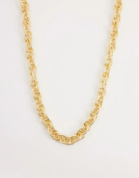  Designb London Collar Dorado De Cadena De Designb London 