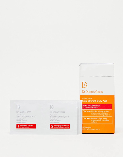  Dr Dennis Gross Pack De 30 Tratamientos De Peeling Diarios Alpha Beta Peel Extra Strength De Dr Dennis Gross-sin Color 