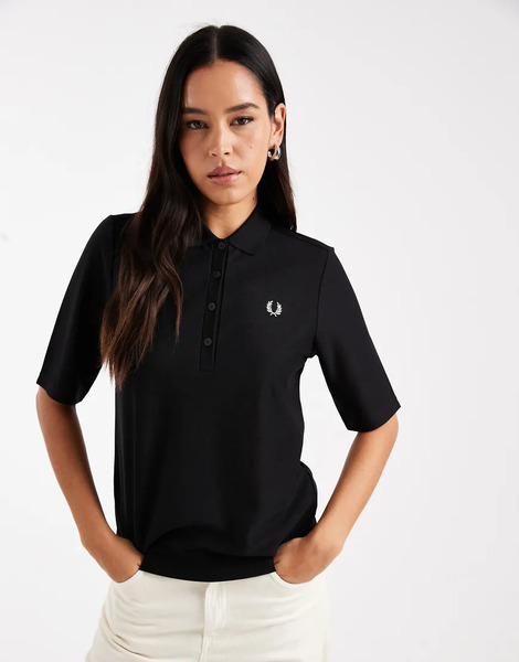  Fred Perry Polo Negro De Fred Perry 