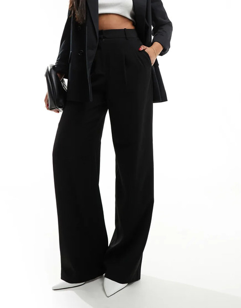  French Connection Pantalones De Traje Negros Harrie De French Connection 