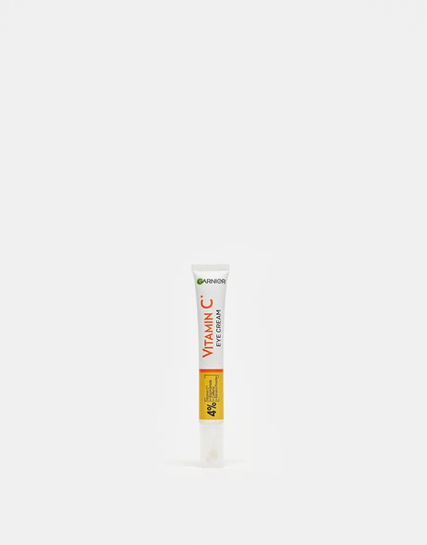  Garnier Crema Para Contorno De Ojos Niacinamida, Cafeína, Polvo De Plátano Y Vitamina C Al 4% Skinactive De 15 Ml De Garnier-sin Color 