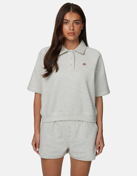  Good For Nothing Sudadera Gris De Manga Corta Monogram Collection De Good For Nothing 