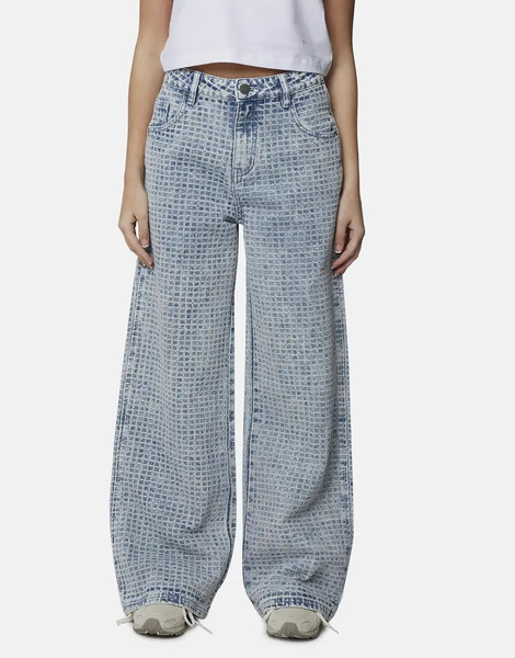  Good For Nothing Vaqueros Azules Holgados De Jacquard De Good For Nothing 