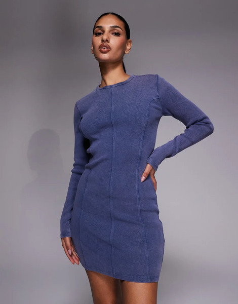  Hugo Blue Vestido Nopal De Hugo Blue-azul 