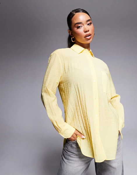  Hugo Red Camisa Amarilla Extragrande De Hugo Red-amarillo 