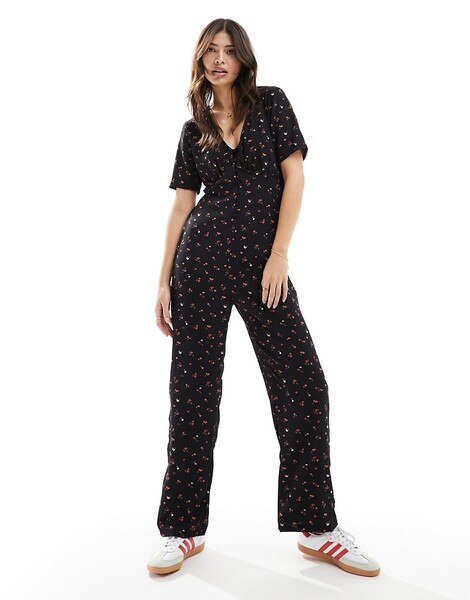  Jdy Mono Largo De Pernera Ancha Con Estampado Floral De Jdy-multicolor 