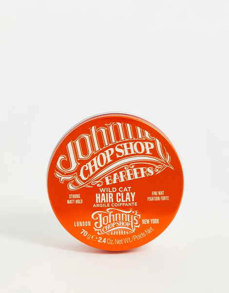  Johnny's Chop Shop Pomada Para El Cabello De Sujeción Fuerte Con Acabado Mate Wild Cat De 70 G De Johnny's Chop Shop-sin Color 