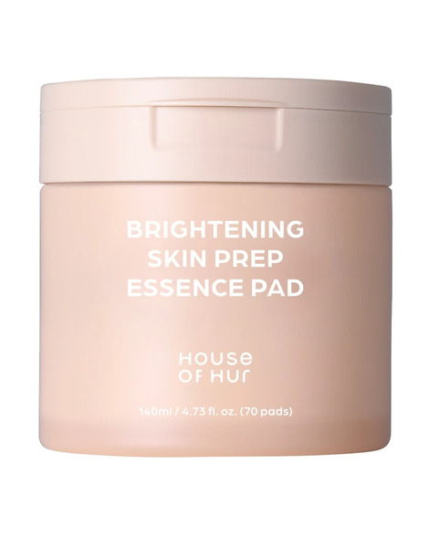  Korean Skincare House Of Hur - Brightening Skin Prep - Discos Iluminadores Con Esencia De 140 Ml (70 Unidades)-sin Color 