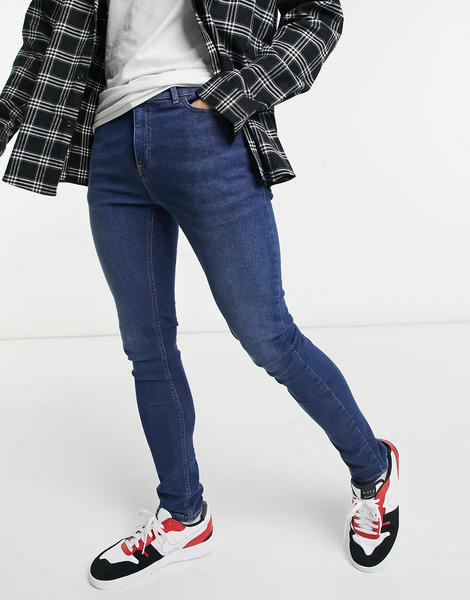  Ldn Dnm Vaqueros Azules De Corte Slim De Ldn Dnm 