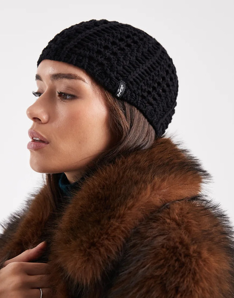  Levi's Gorro Negro De Croché De Levi's 