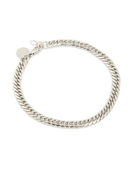  Lovisa Lovisa Men's - Pulsera Plateada De Eslabones Cubanos Lisos De Acero Inoxidable Resistente Al Agua-plateado 